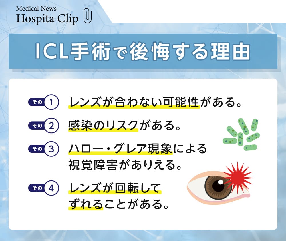 ICL手術で後悔する理由